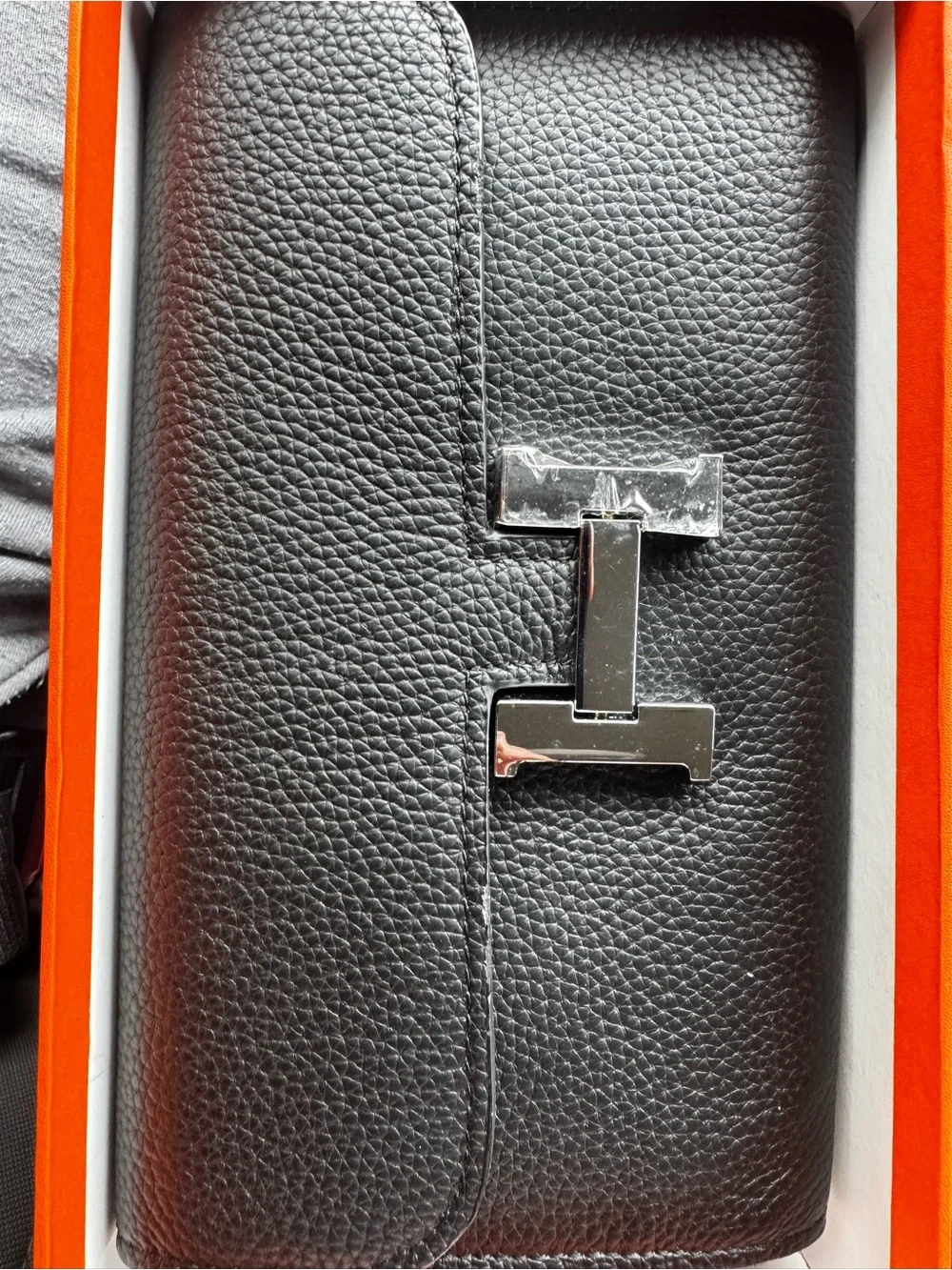 Hermes Leather Constance Wallet